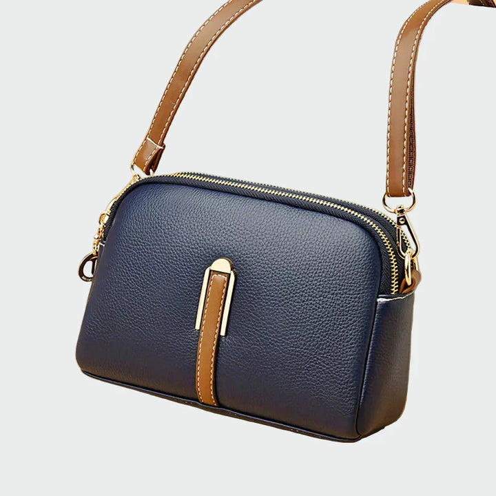 Elegante Leder Schultertasche