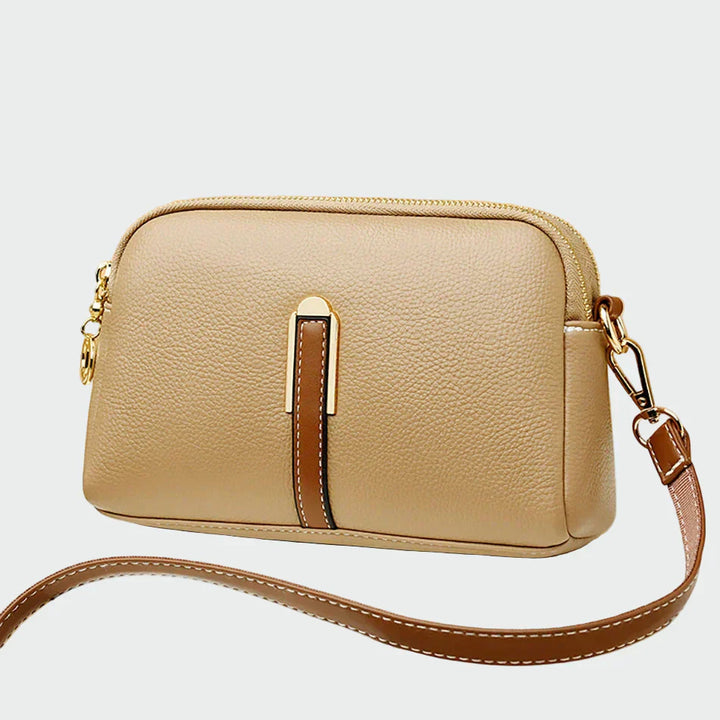 Elegante Leder Schultertasche
