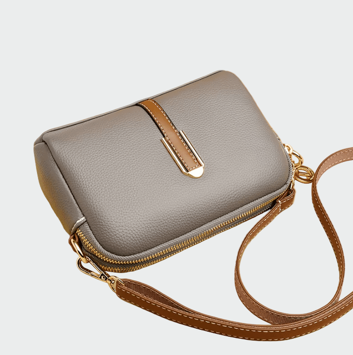 Elegante Leder Schultertasche