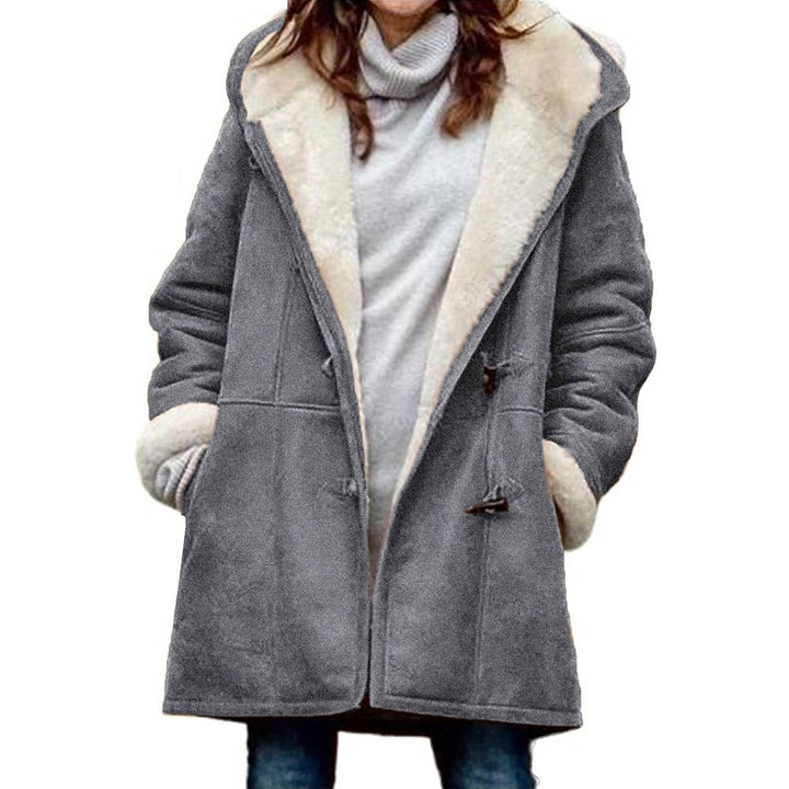 Antonie - Bequemer Mantel mit Fleece-Futter