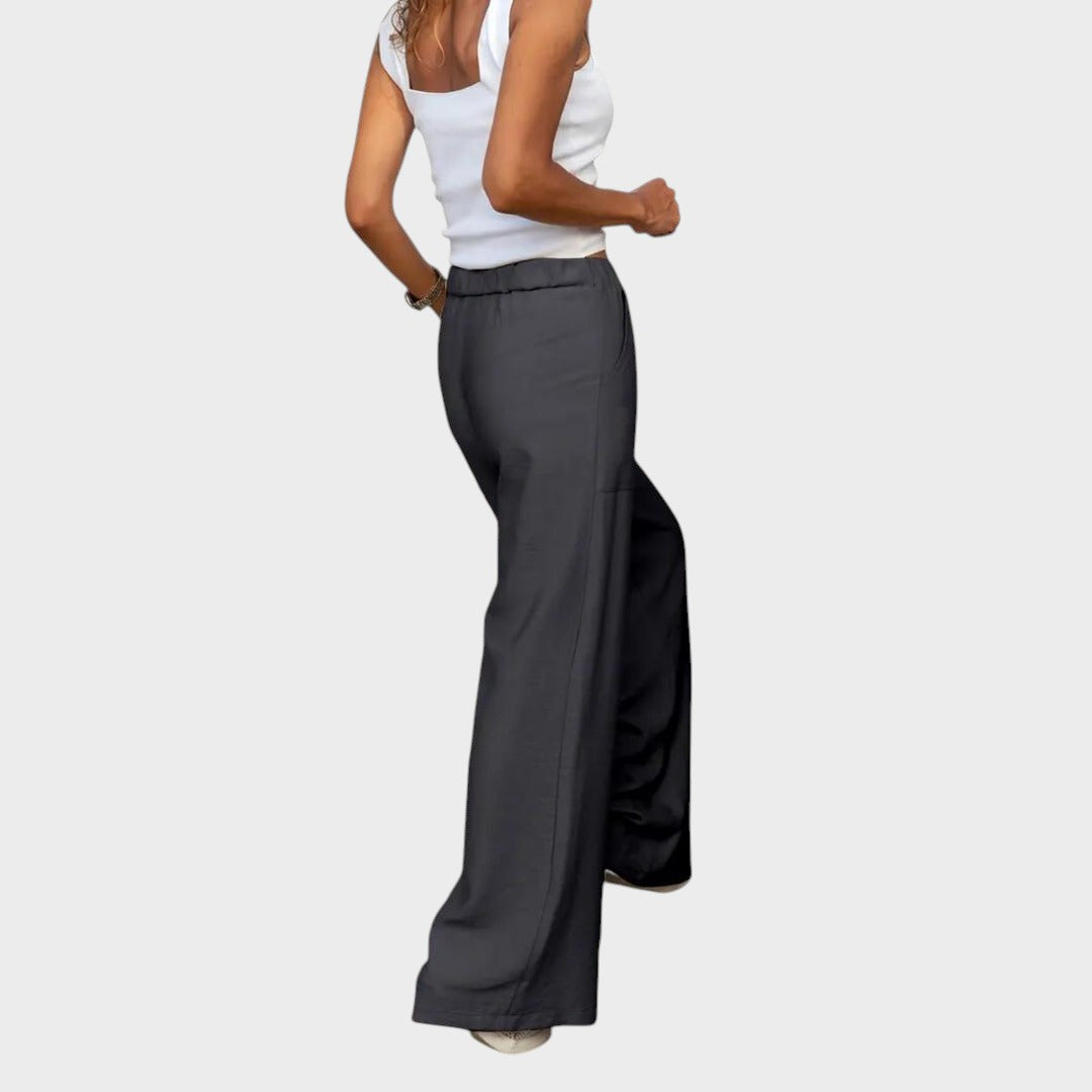 Yola™ - Lange, lässige Hosen mit hoher Taille für Frauen
