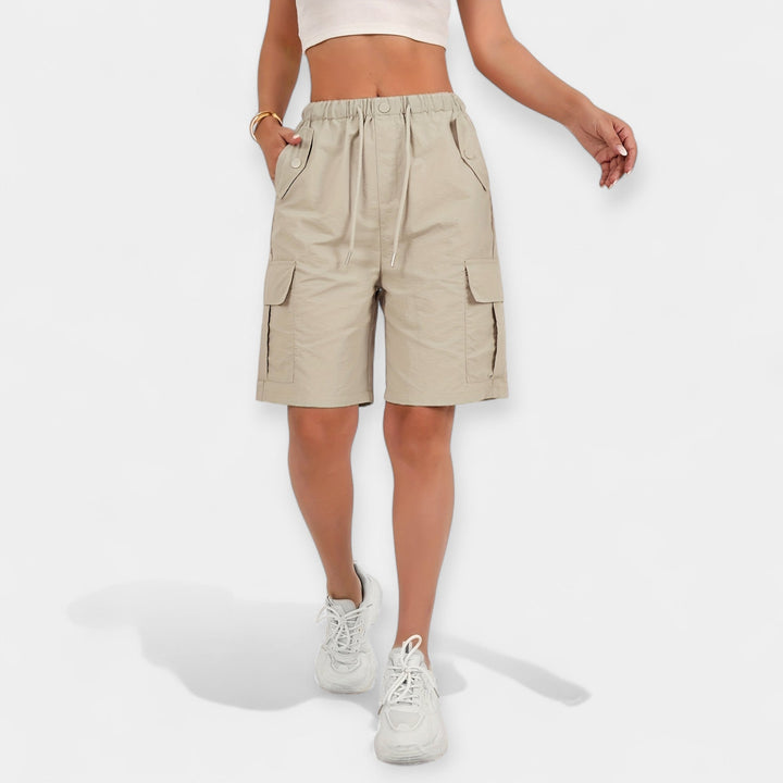 Damen Sommer Cargo Shorts