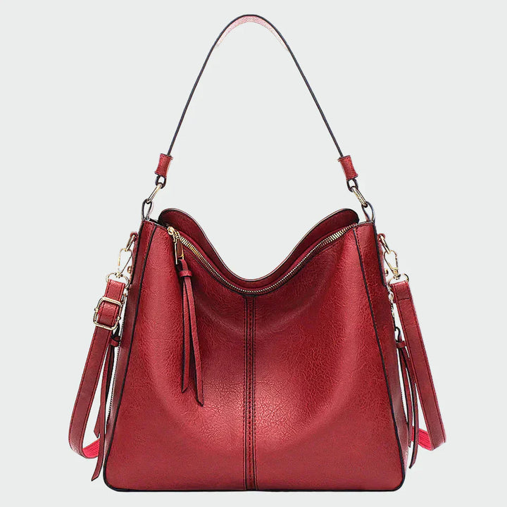 Temporäre Leder Hobo-Tasche