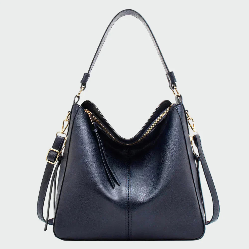 Temporäre Leder Hobo-Tasche