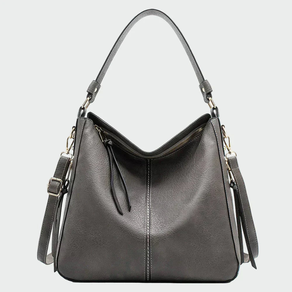 Temporäre Leder Hobo-Tasche