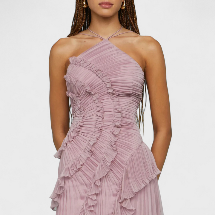 Emmeline | Kleid mit Veilchen