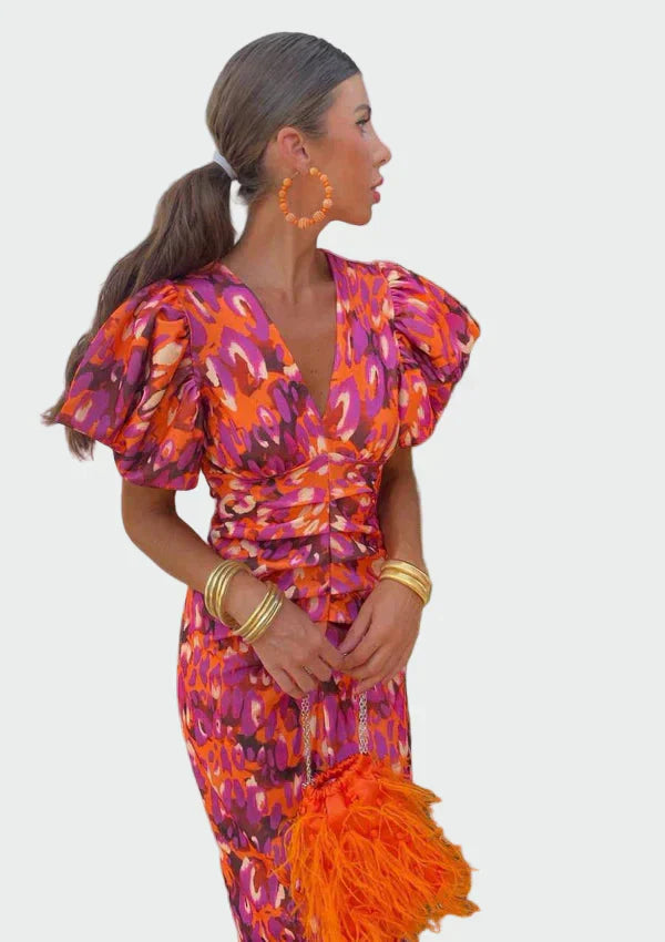 Mittellanges elegantes Kleid