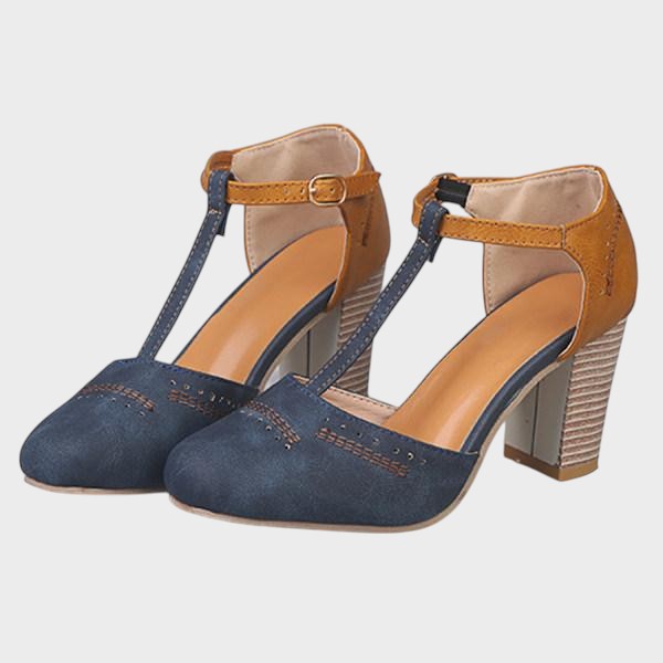 Antonia | Trendy Stilvolle T-Riemen Damen Schuhe