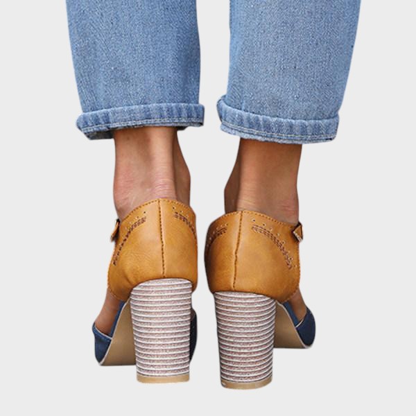 Antonia | Trendy Stilvolle T-Riemen Damen Schuhe