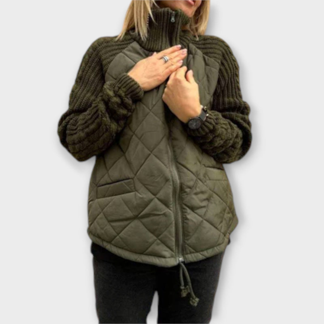 Valerie - Jacke mit hohem Kragen