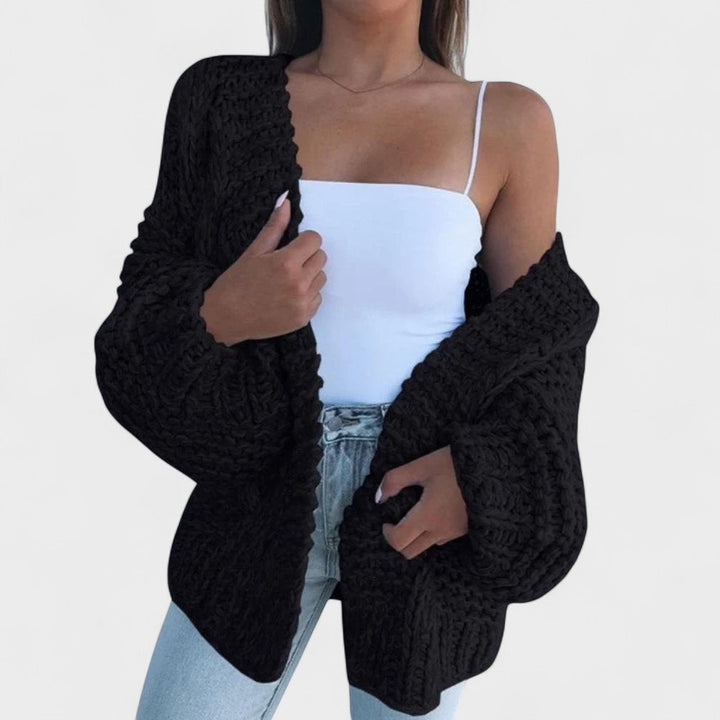 Dorit | Chunky gestrickte lässige Cardigan