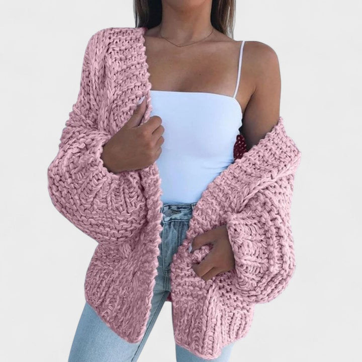 Dorit | Chunky gestrickte lässige Cardigan