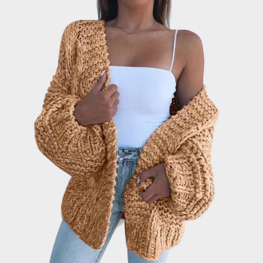 Dorit | Chunky gestrickte lässige Cardigan