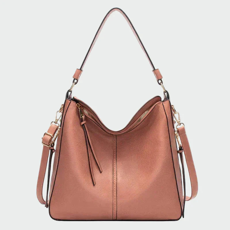 Temporäre Leder Hobo-Tasche