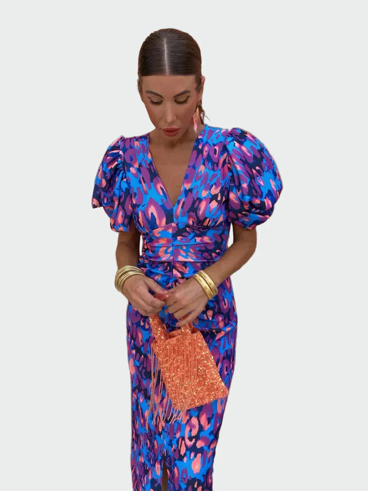 Mittellanges elegantes Kleid