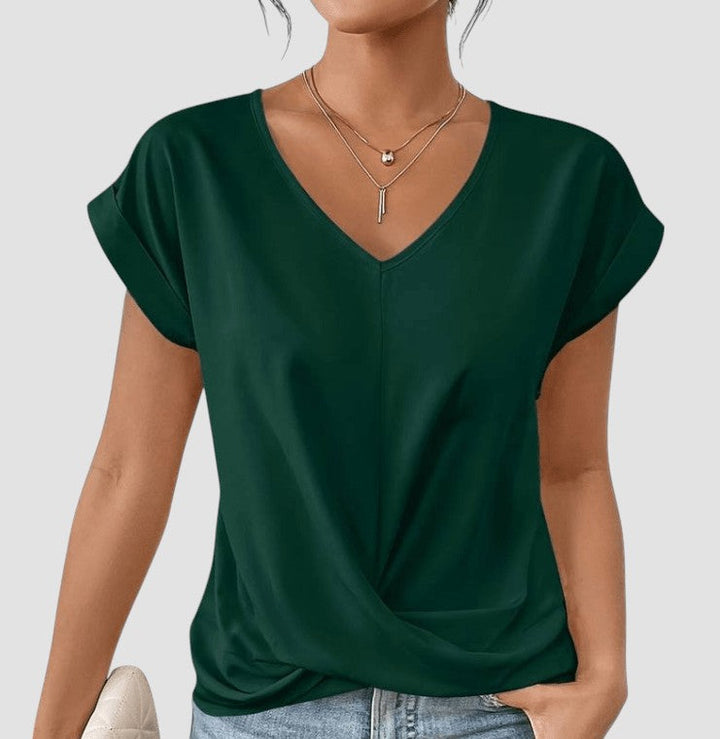 Luna™ | Figurbetonendes Top mit V-Ausschnitt