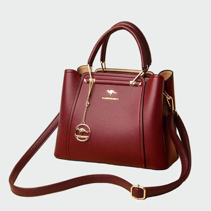 Luxuriöse Leder-Reisetasche