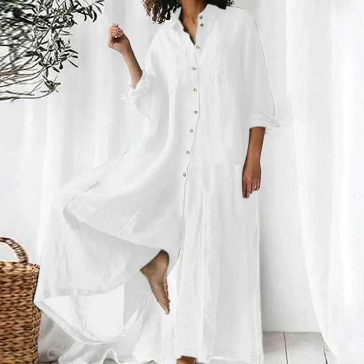 Roz – Oversized Knopf-Jumpsuit