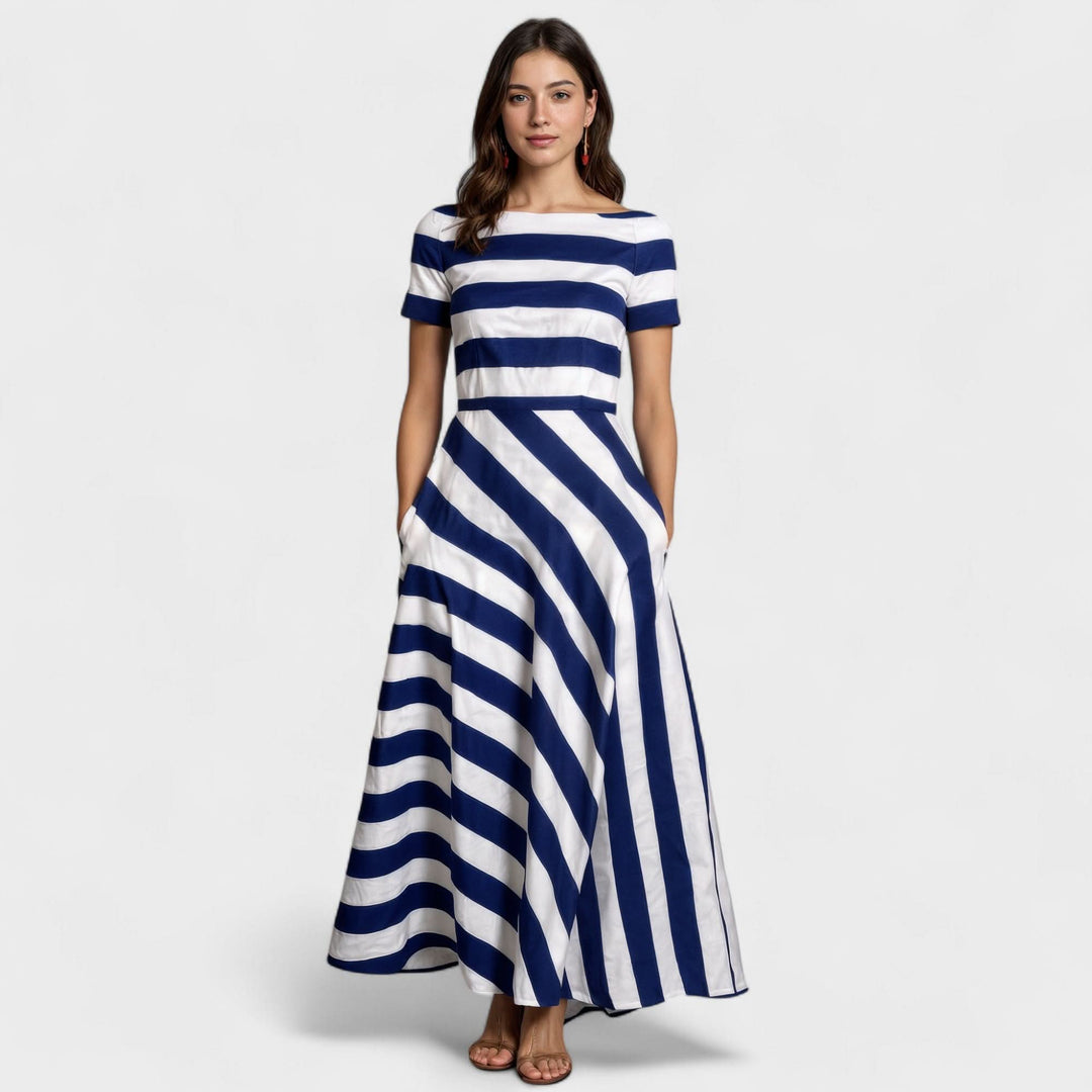 Marina – Gestreiftes Sommerkleid