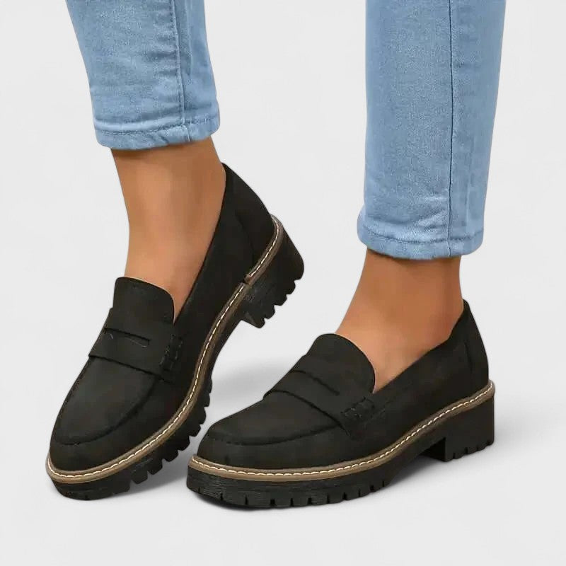 Danika | Bequeme dicke Loafers Schuhe