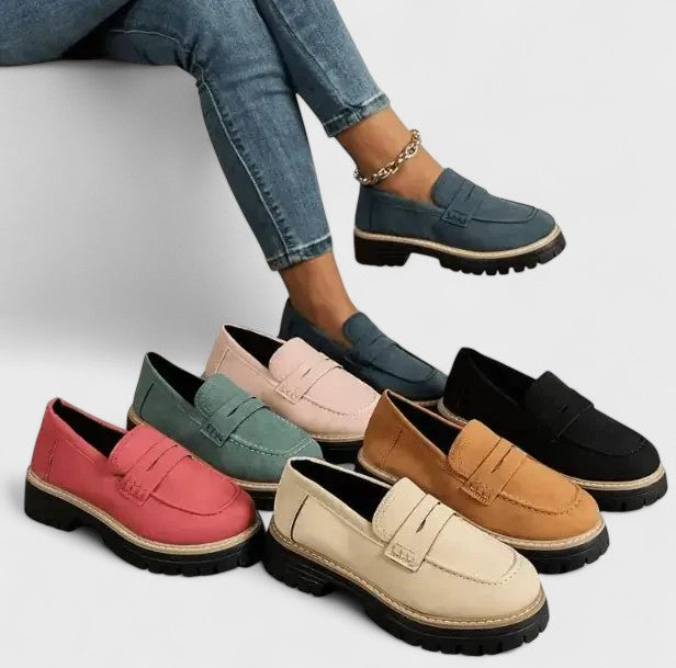 Danika | Bequeme dicke Loafers Schuhe