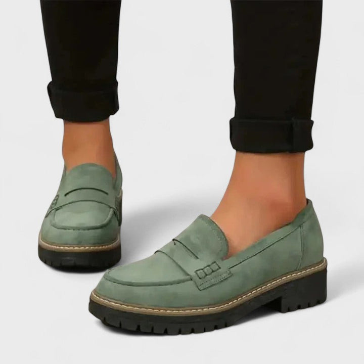 Danika | Bequeme dicke Loafers Schuhe
