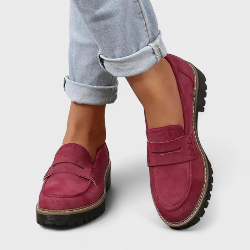 Danika | Bequeme dicke Loafers Schuhe