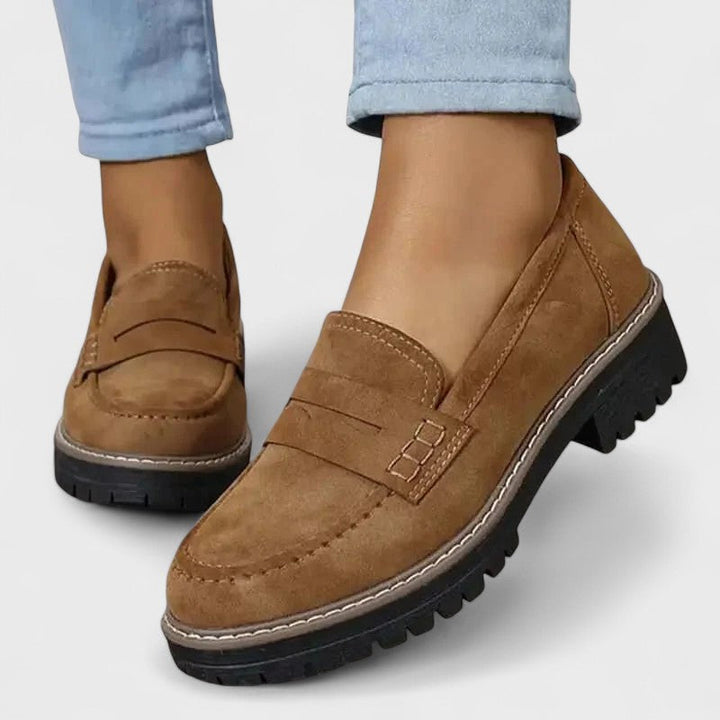Danika | Bequeme dicke Loafers Schuhe