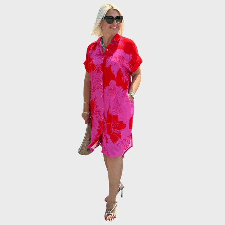 Naomi – Kleid mit Blumenmuster