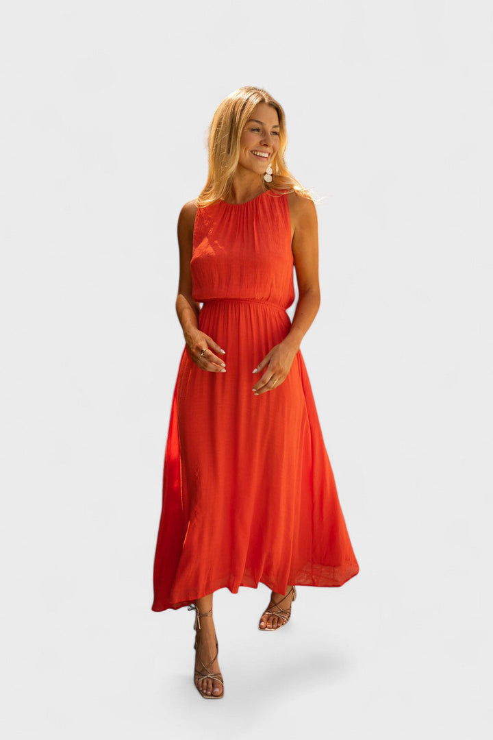 DAGNY | Sommerkleid in Orange