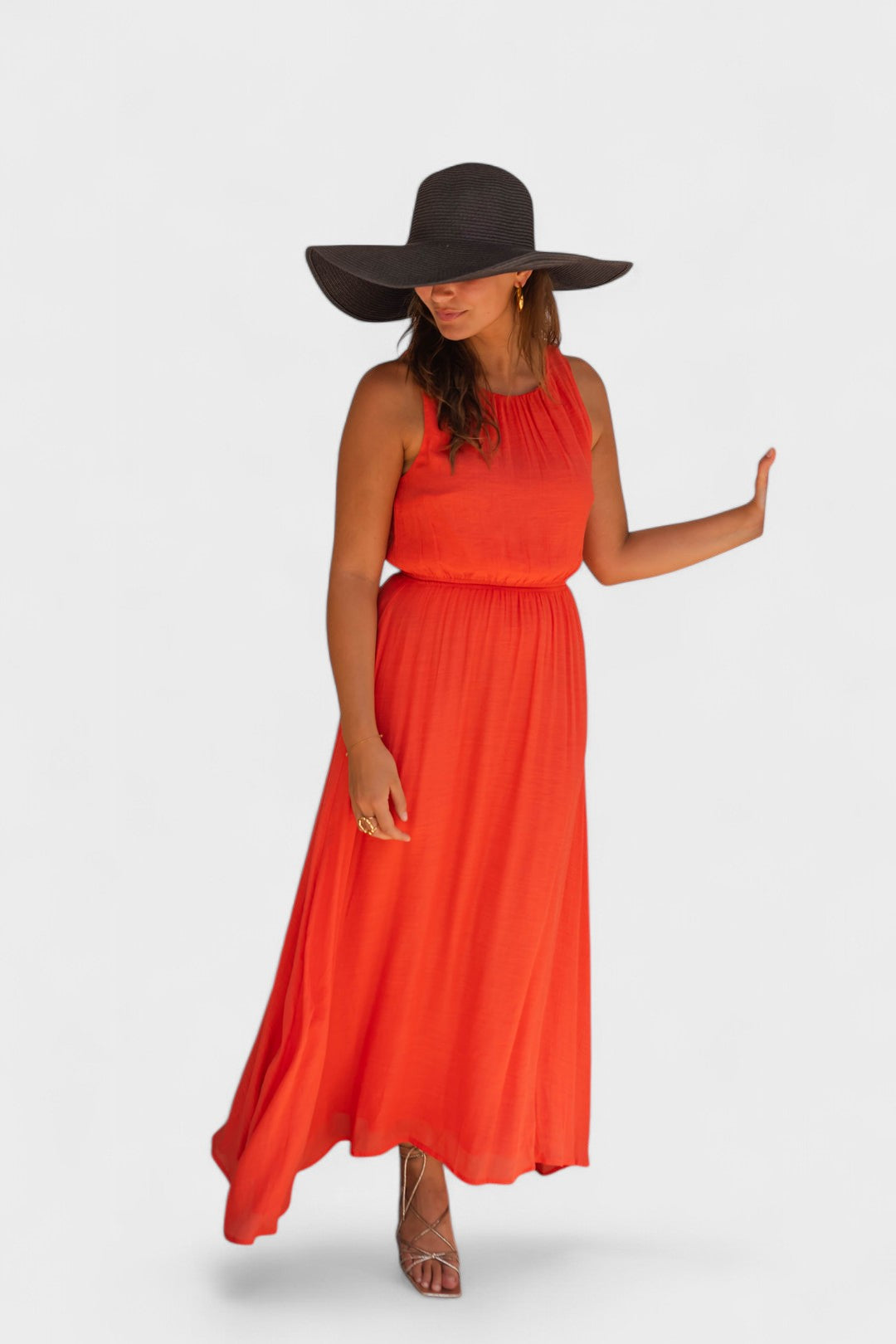 DAGNY | Sommerkleid in Orange
