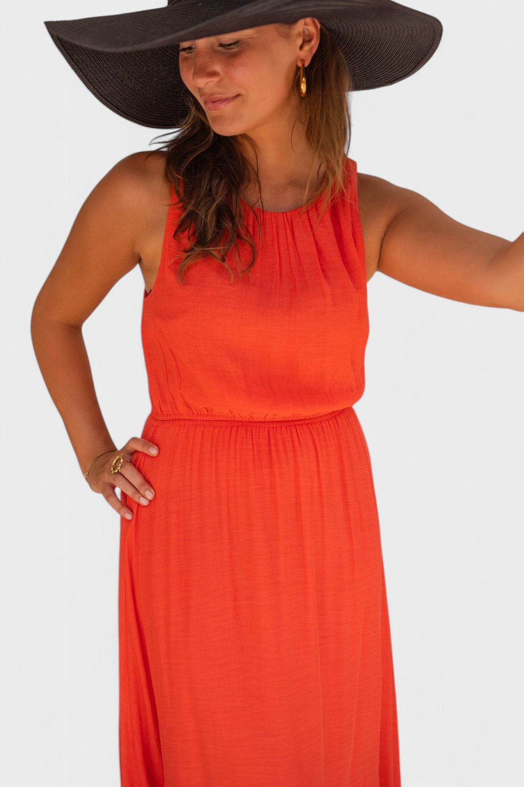 DAGNY | Sommerkleid in Orange