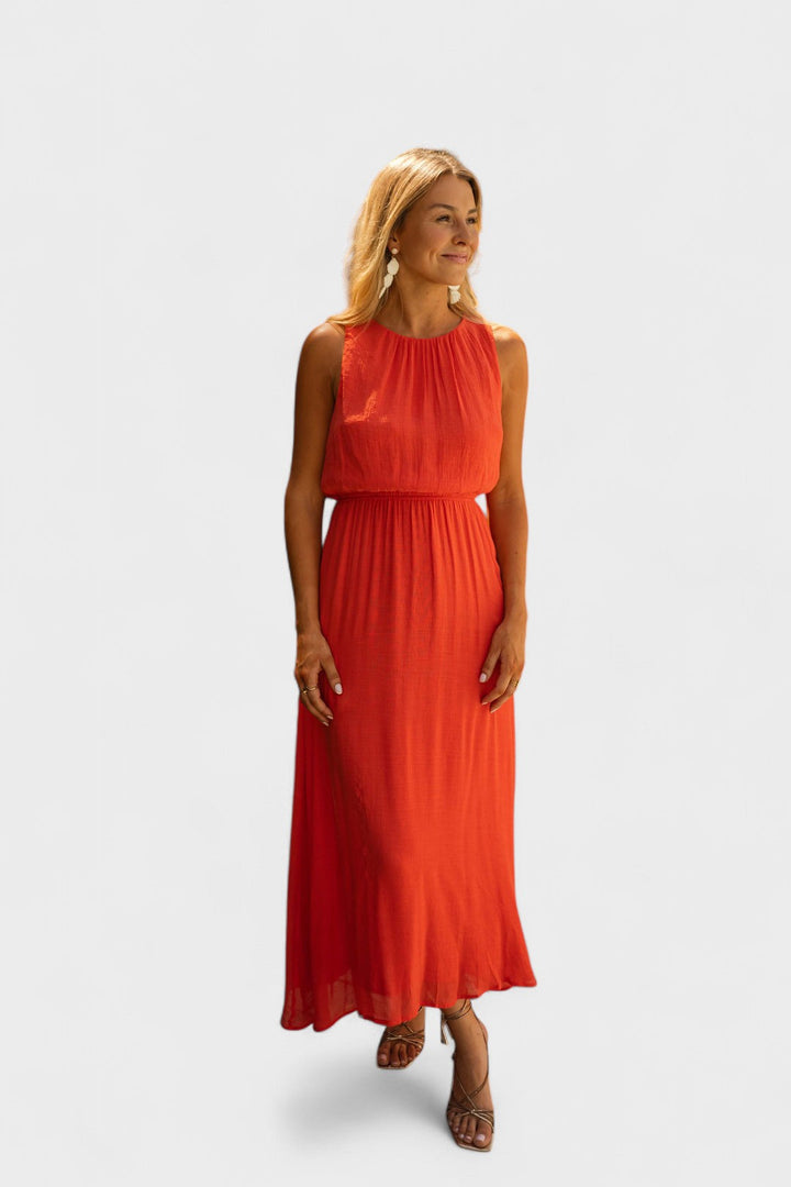DAGNY | Sommerkleid in Orange