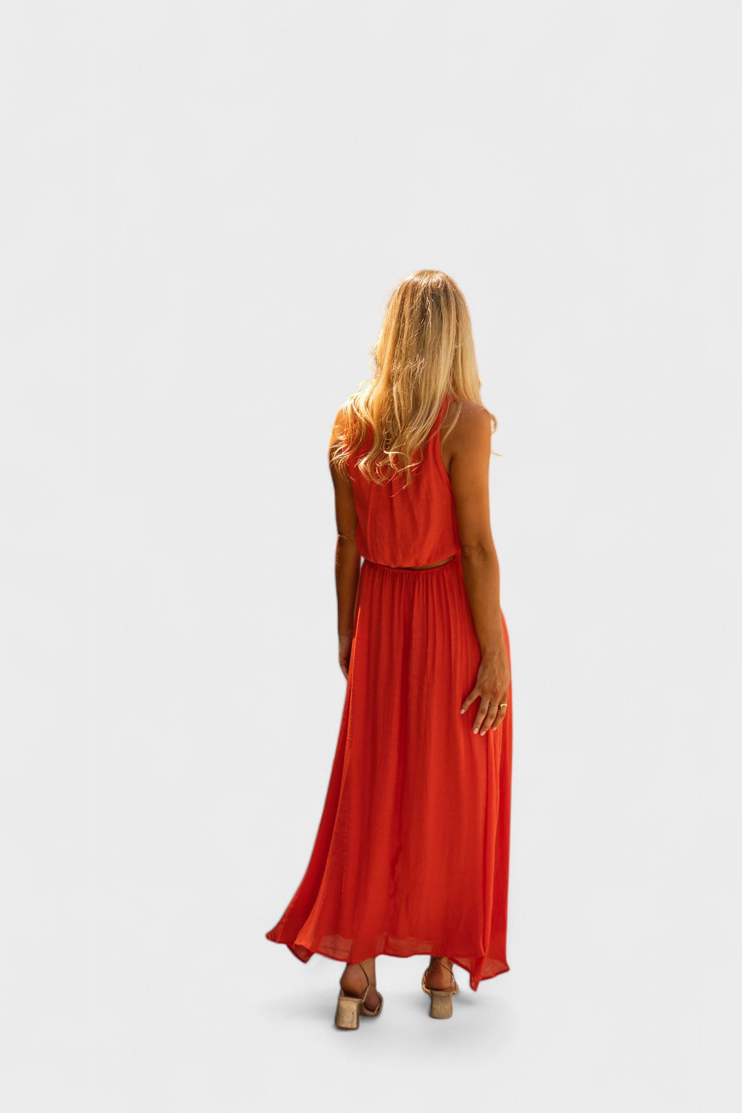 DAGNY | Sommerkleid in Orange
