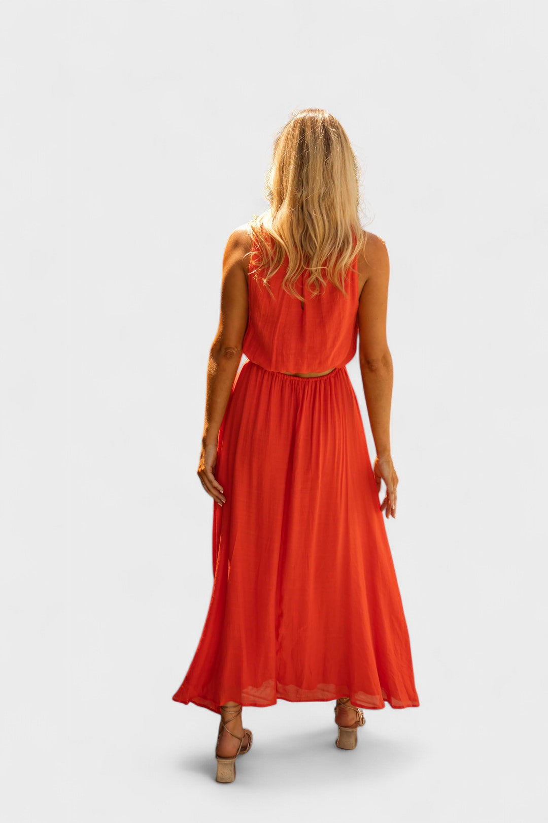 DAGNY | Sommerkleid in Orange