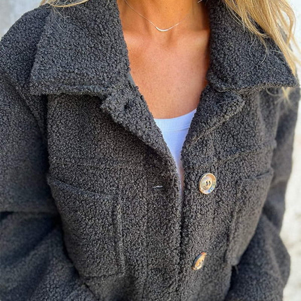 Dion | Kurze Jacke mit Kragen