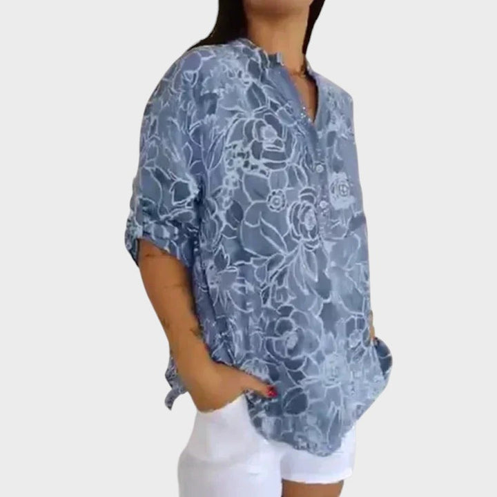 Eloise | Blumenmuster Bluse