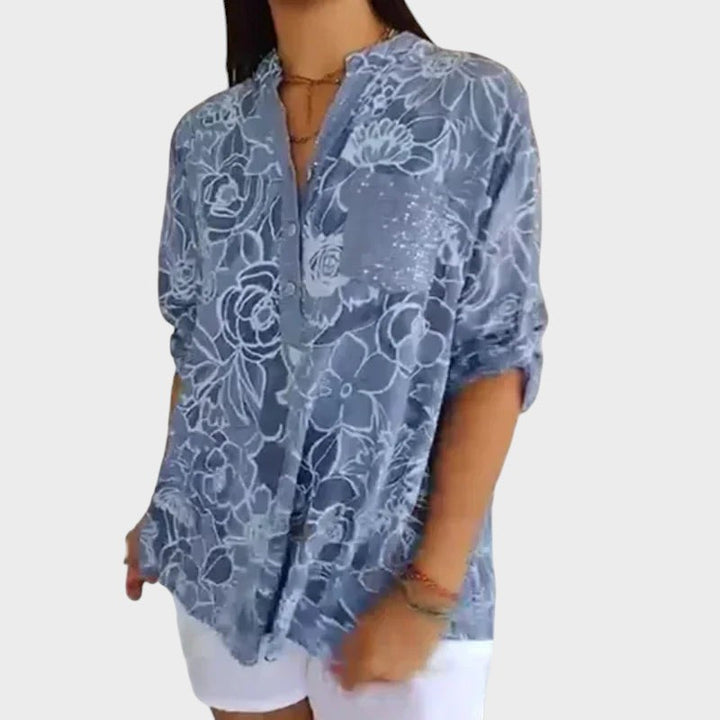 Eloise | Blumenmuster Bluse