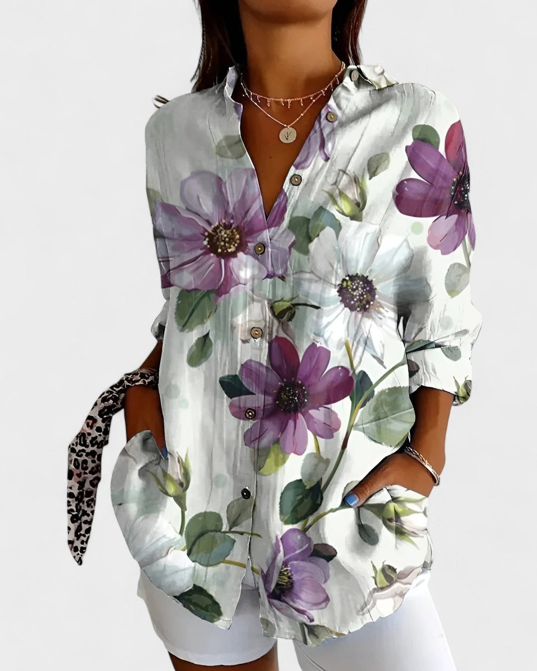 DORTHE | Bluse mit Blumenmuster