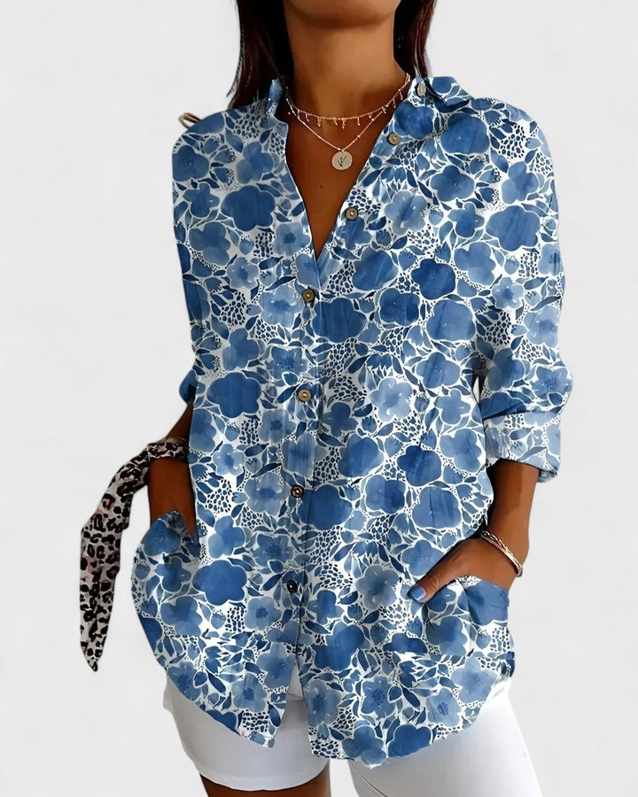 DORTHE | Bluse mit Blumenmuster