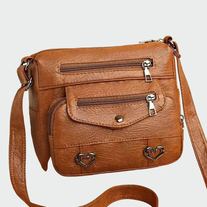 Weiche Leder Schultertasche