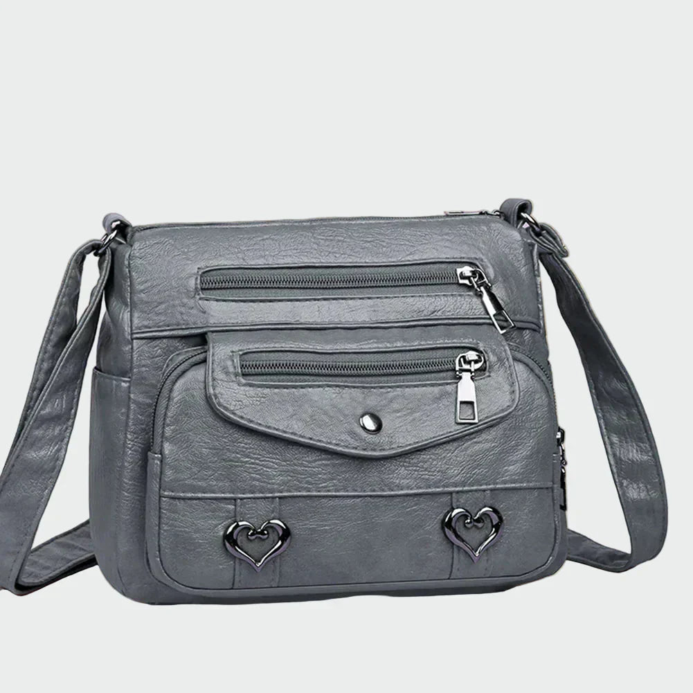 Weiche Leder Schultertasche
