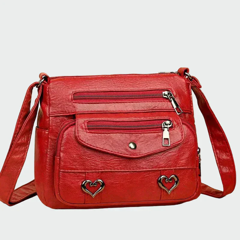 Weiche Leder Schultertasche